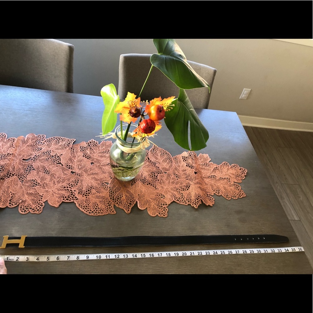 Vintage Hermes belt H buckle